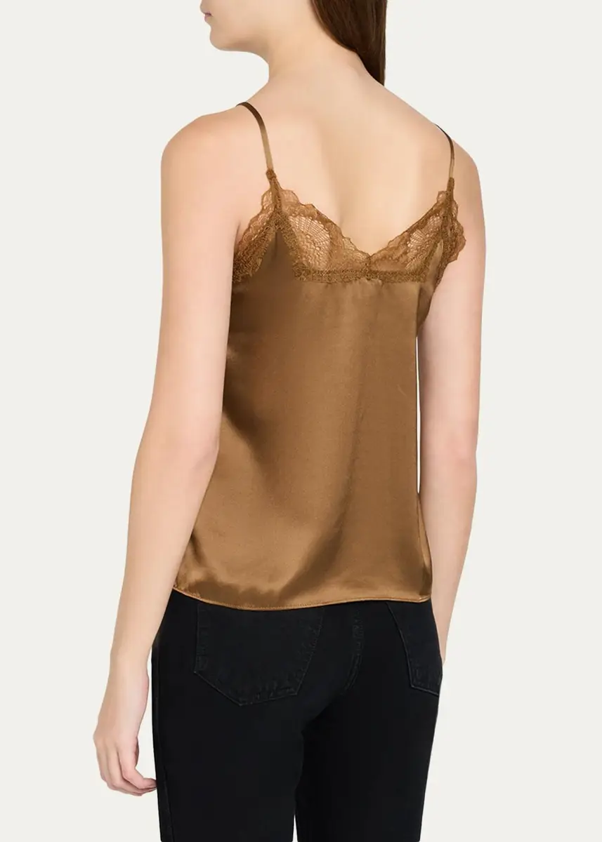 Aexae Silk Lace Tank Top | Thumbnail 3