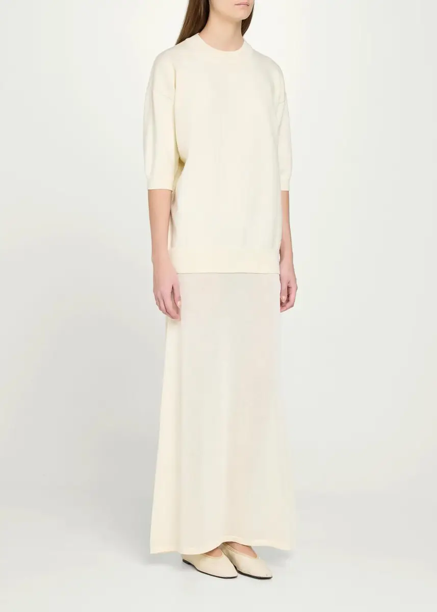 Aexae Knitted Combo Maxi Dress | Thumbnail 4 Aexae Knitted Combo Maxi Dress | Thumbnail 4