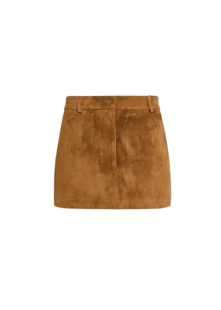 Suede Mini Skirt Suede Mini Skirt