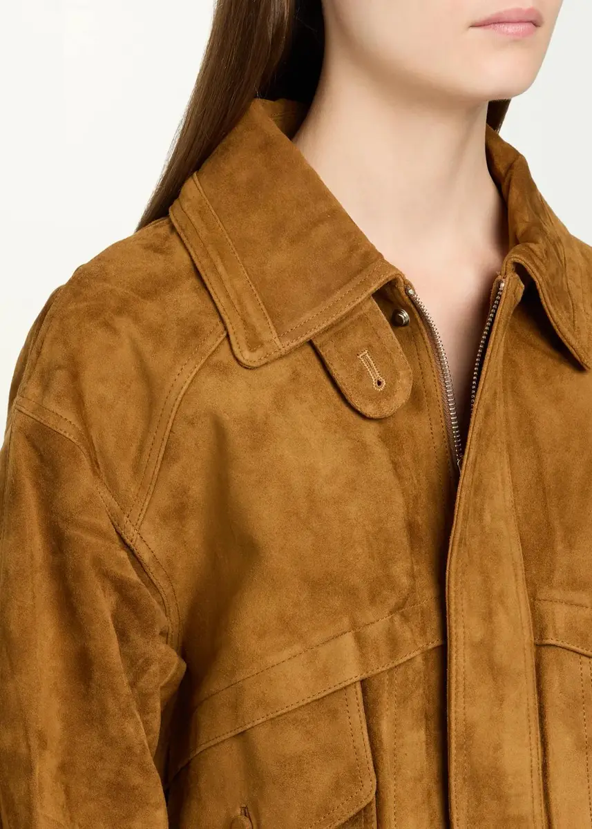 Aexae Lambskin Suede Oversized Jacket | Thumbnail 5 Aexae Lambskin Suede Oversized Jacket | Thumbnail 5