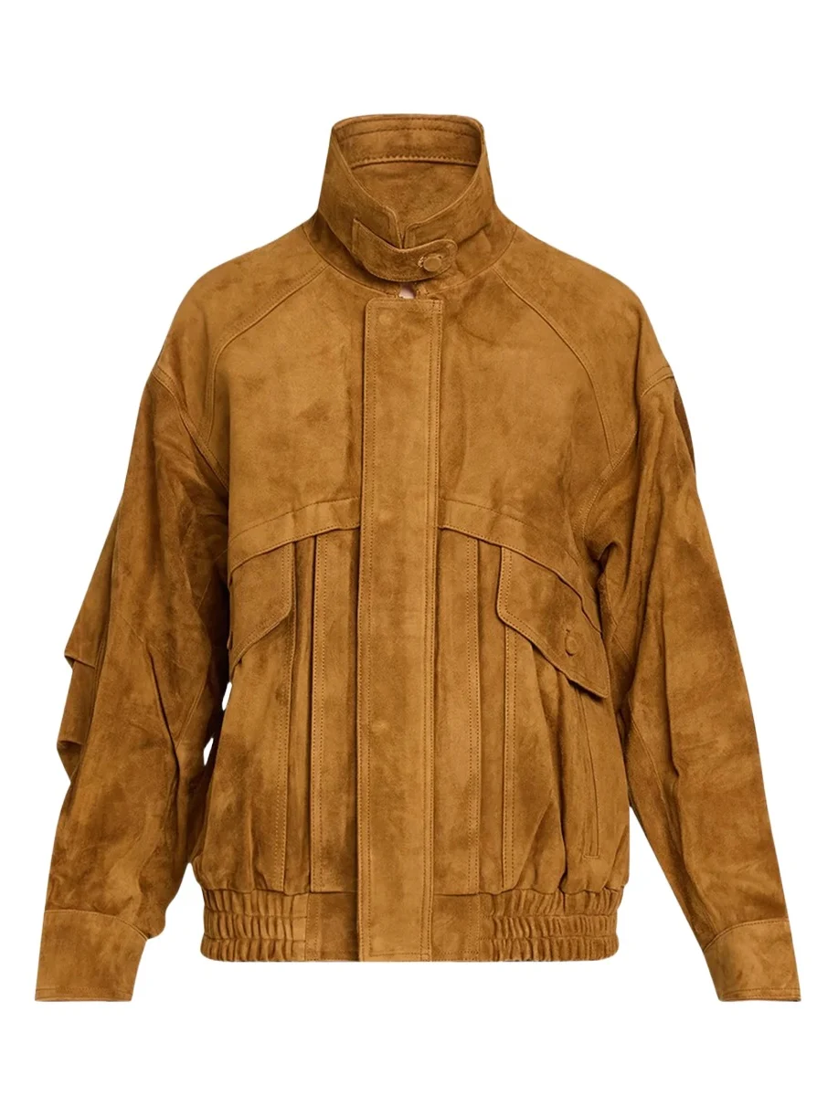 Lambskin Suede Oversized Jacket Lambskin Suede Oversized Jacket