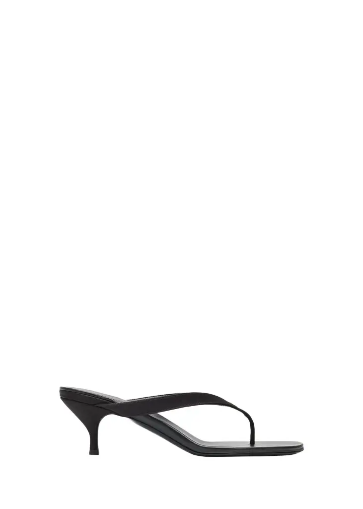 Miu Miu Satin Kitten-Heel Thong Sandals