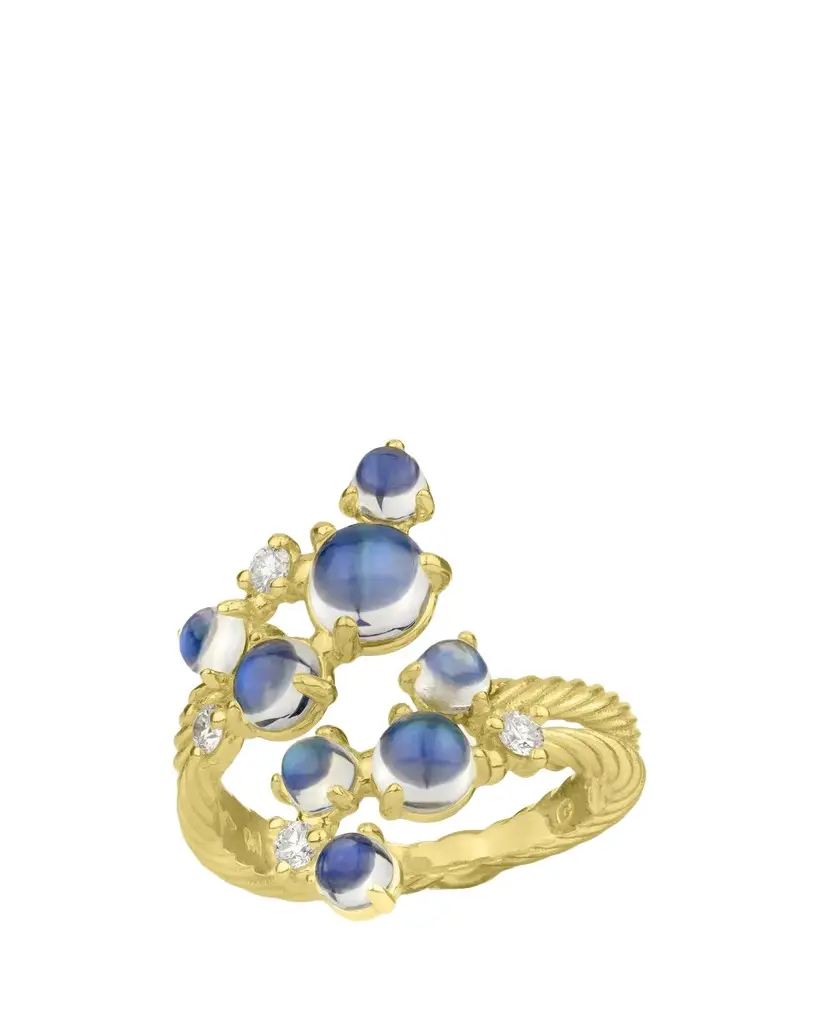 Paul Morelli 18K Bubble Bypass Ring
