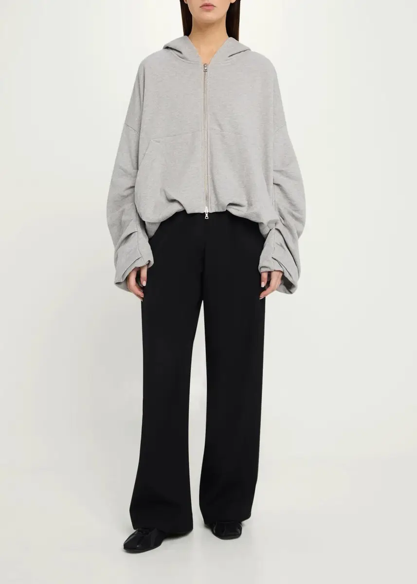 Dries Van Noten Hannett Jersey Hooded Zip Track Jacket | Thumbnail 2 Dries Van Noten Hannett Jersey Hooded Zip Track Jacket | Thumbnail 2
