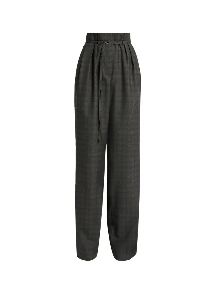 Peacha 426 Plaid Wool Pants