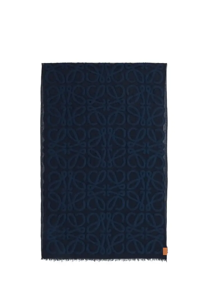 Anagram Wool, Silk and Cotton Scarf