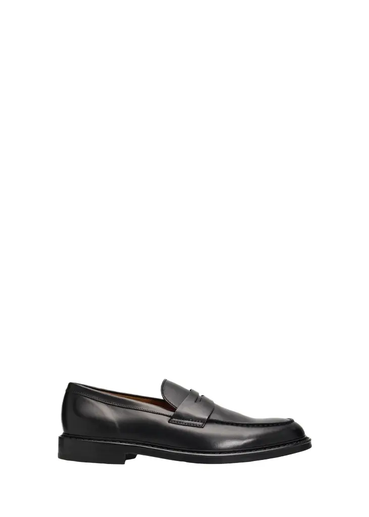 Doucals Men's Siena Leather Penny Loafers