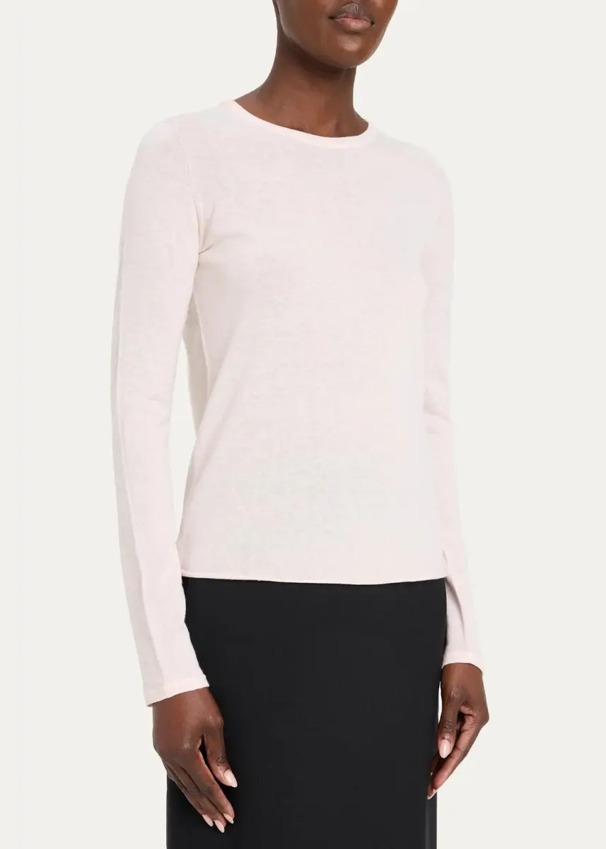 MAJESTIC FILATURES Machine Washable Cashmere Crewneck Pullover | Thumbnail 12 MAJESTIC FILATURES Machine Washable Cashmere Crewneck Pullover | Thumbnail 12