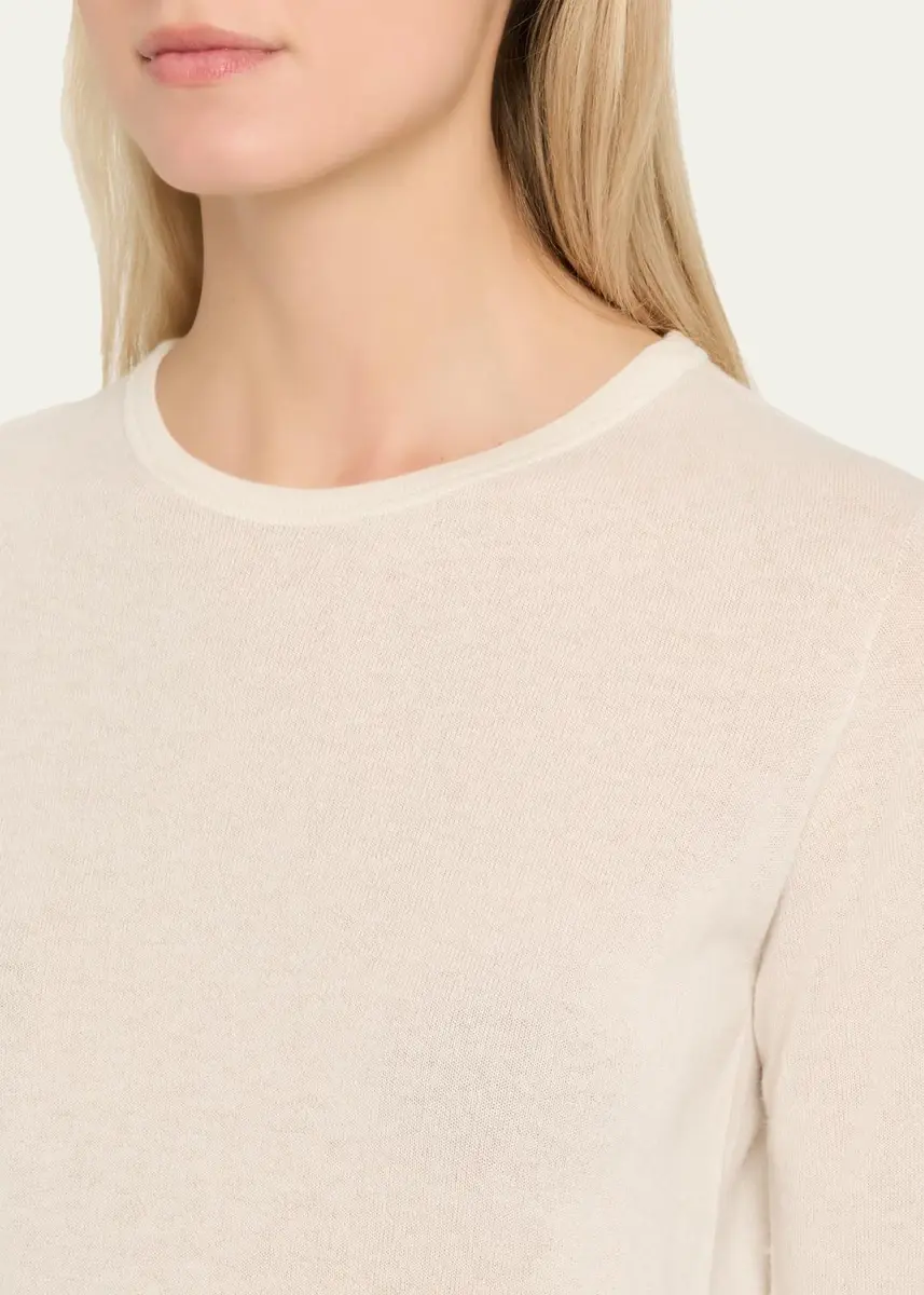 MAJESTIC FILATURES Machine Washable Cashmere Crewneck Pullover | Thumbnail 9 MAJESTIC FILATURES Machine Washable Cashmere Crewneck Pullover | Thumbnail 9
