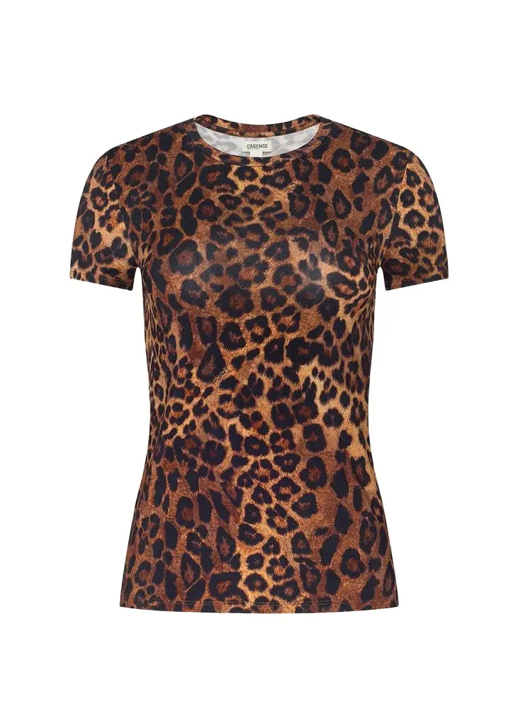 Ressi Leopard-Print T-Shirt Ressi Leopard-Print T-Shirt