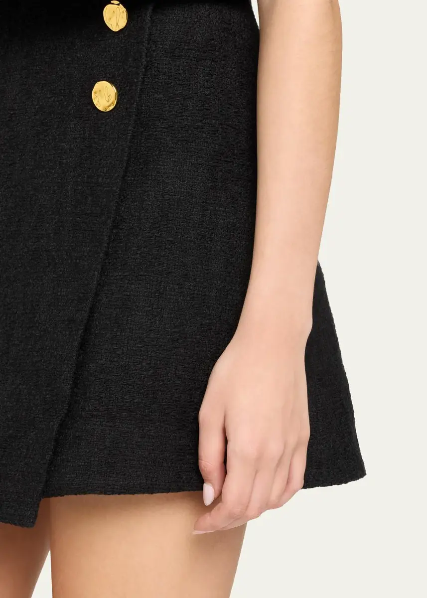 Cara Cara Luca Mini Wrap Skirt | Thumbnail 5 Cara Cara Luca Mini Wrap Skirt | Thumbnail 5