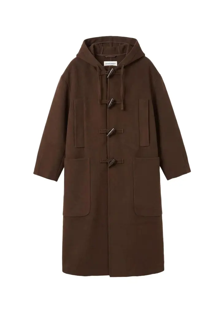 Wool Hooded Longline Coat Wool Hooded Longline Coat