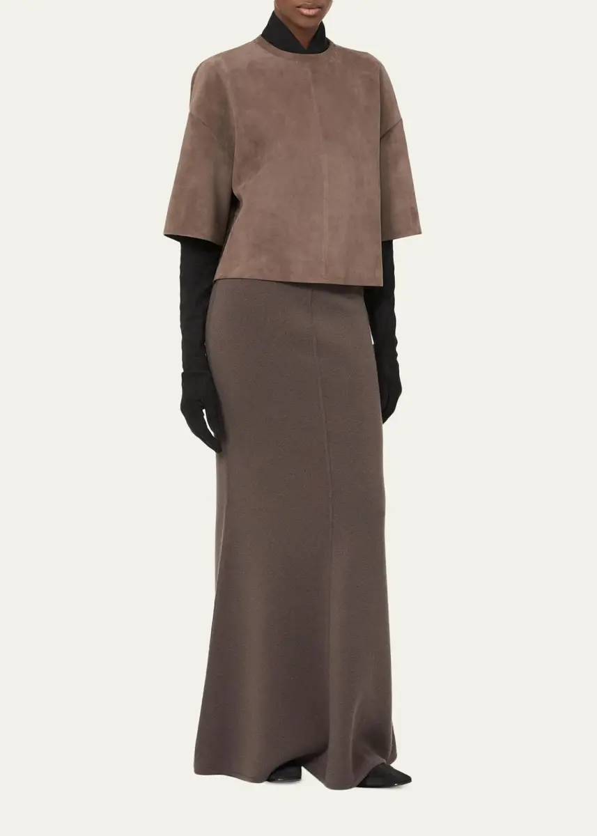 Max Mara Wool & Cashmere Knit Maxi Skirt | Thumbnail 2
