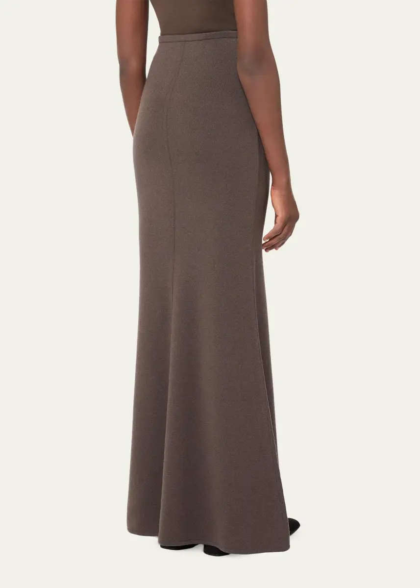 Max Mara Wool & Cashmere Knit Maxi Skirt | Thumbnail 3