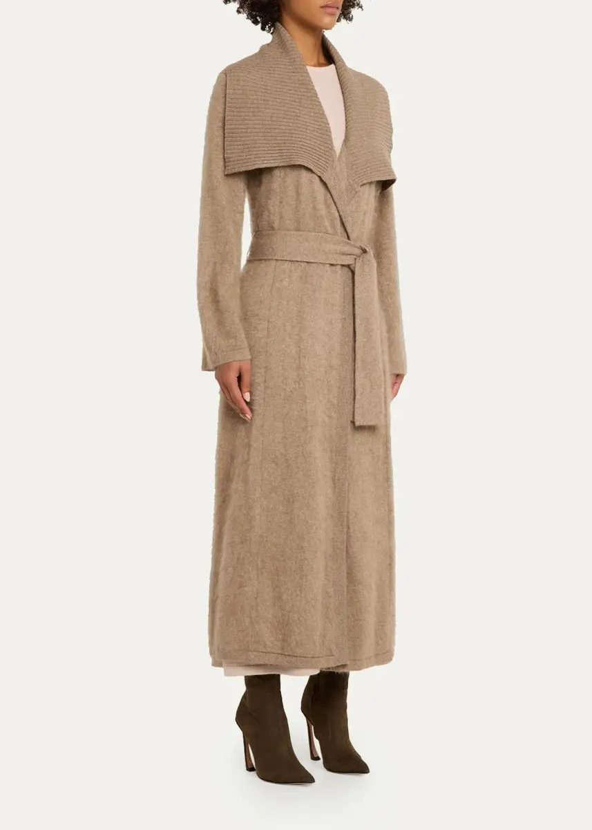 Toccin Edina Cashmere Shawl-Collar Duster | Thumbnail 4 Toccin Edina Cashmere Shawl-Collar Duster | Thumbnail 4