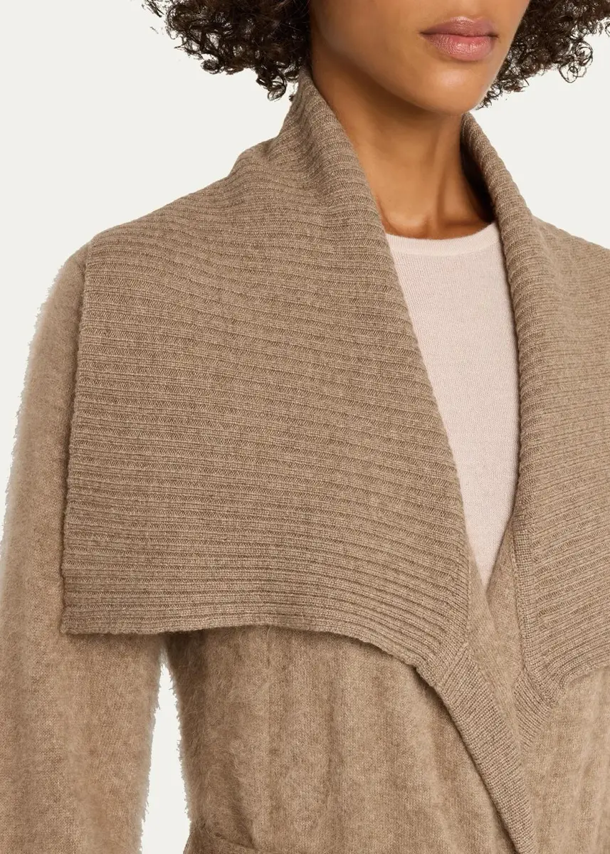 Toccin Edina Cashmere Shawl-Collar Duster | Thumbnail 5 Toccin Edina Cashmere Shawl-Collar Duster | Thumbnail 5