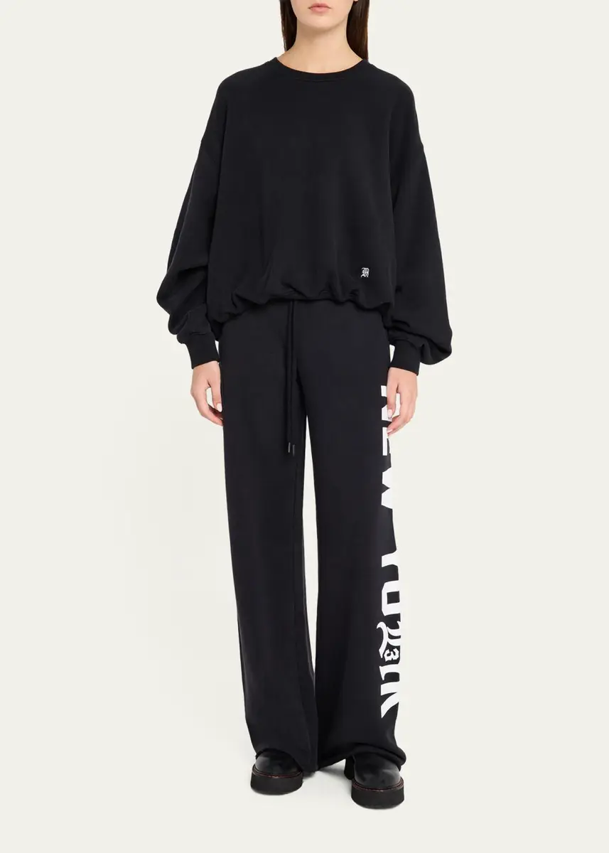 R13 New York Printed Cotton Sweatpants | Thumbnail 2 R13 New York Printed Cotton Sweatpants | Thumbnail 2
