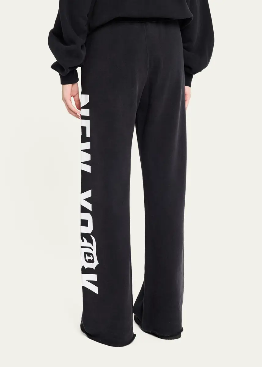 R13 New York Printed Cotton Sweatpants | Thumbnail 3 R13 New York Printed Cotton Sweatpants | Thumbnail 3