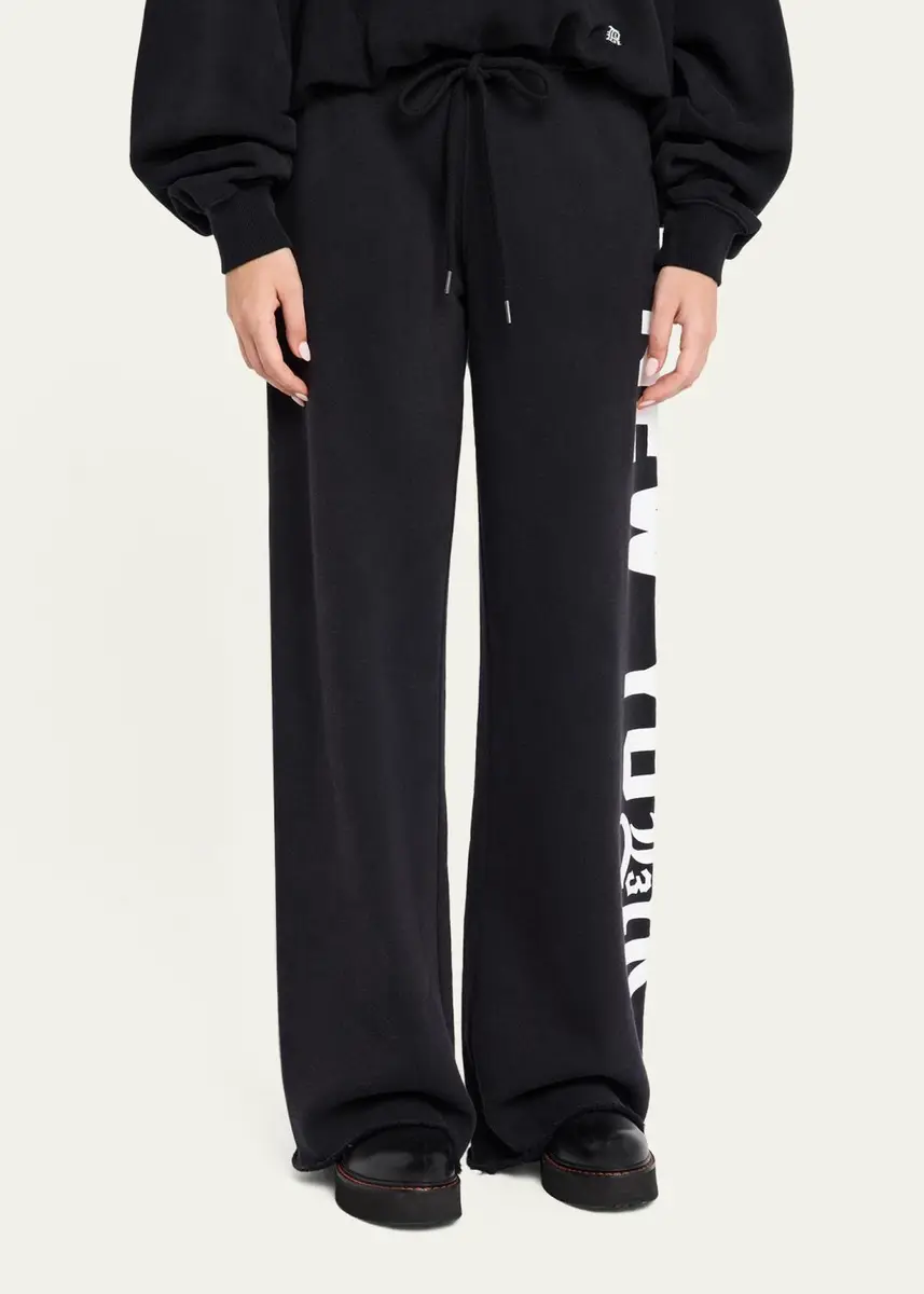 R13 New York Printed Cotton Sweatpants | Thumbnail 4 R13 New York Printed Cotton Sweatpants | Thumbnail 4