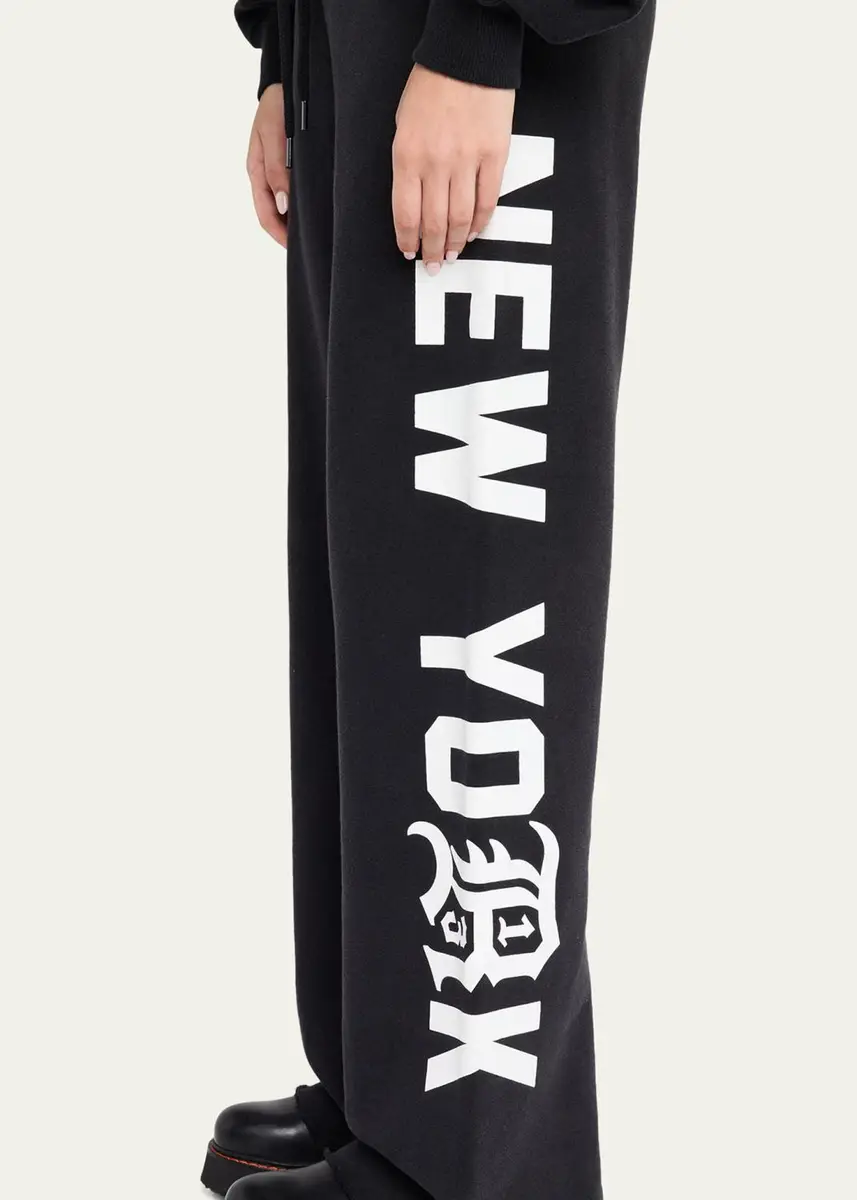 R13 New York Printed Cotton Sweatpants | Thumbnail 5 R13 New York Printed Cotton Sweatpants | Thumbnail 5