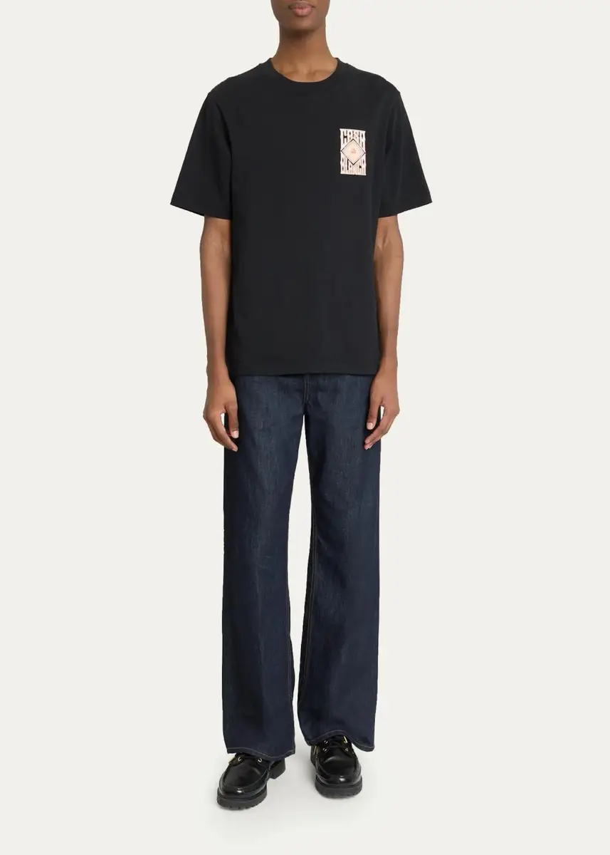 Willy Chavarria Men's Graphic Cotton T-Shirt | Thumbnail 2 Willy Chavarria Men's Graphic Cotton T-Shirt | Thumbnail 2