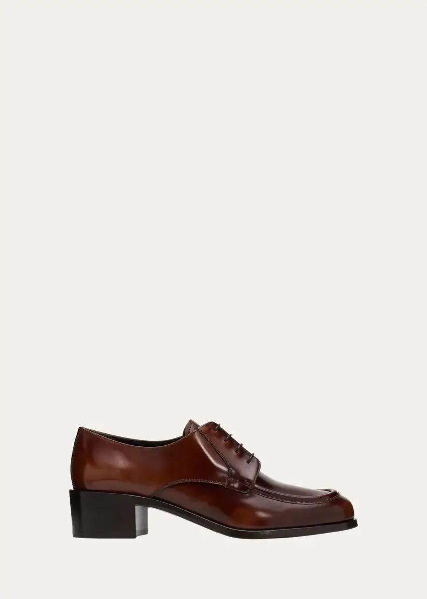 Church's 50mm High-Shine Leather Derby Shoes | Thumbnail 4