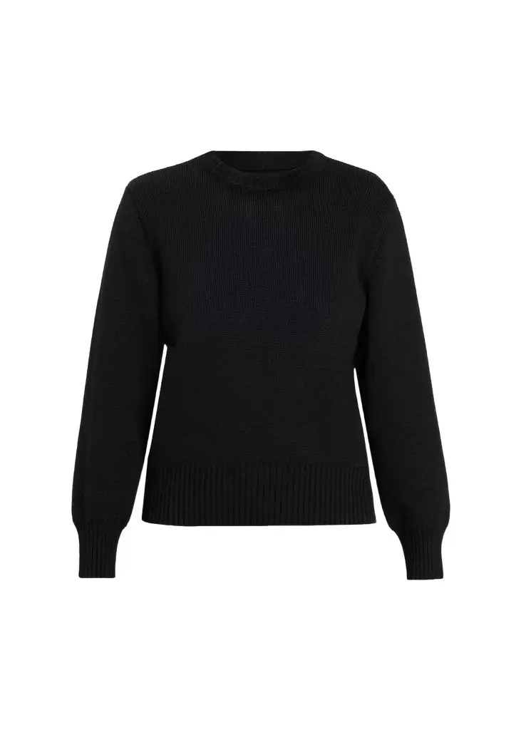 Wool-Cotton Crewneck Sweater Wool-Cotton Crewneck Sweater