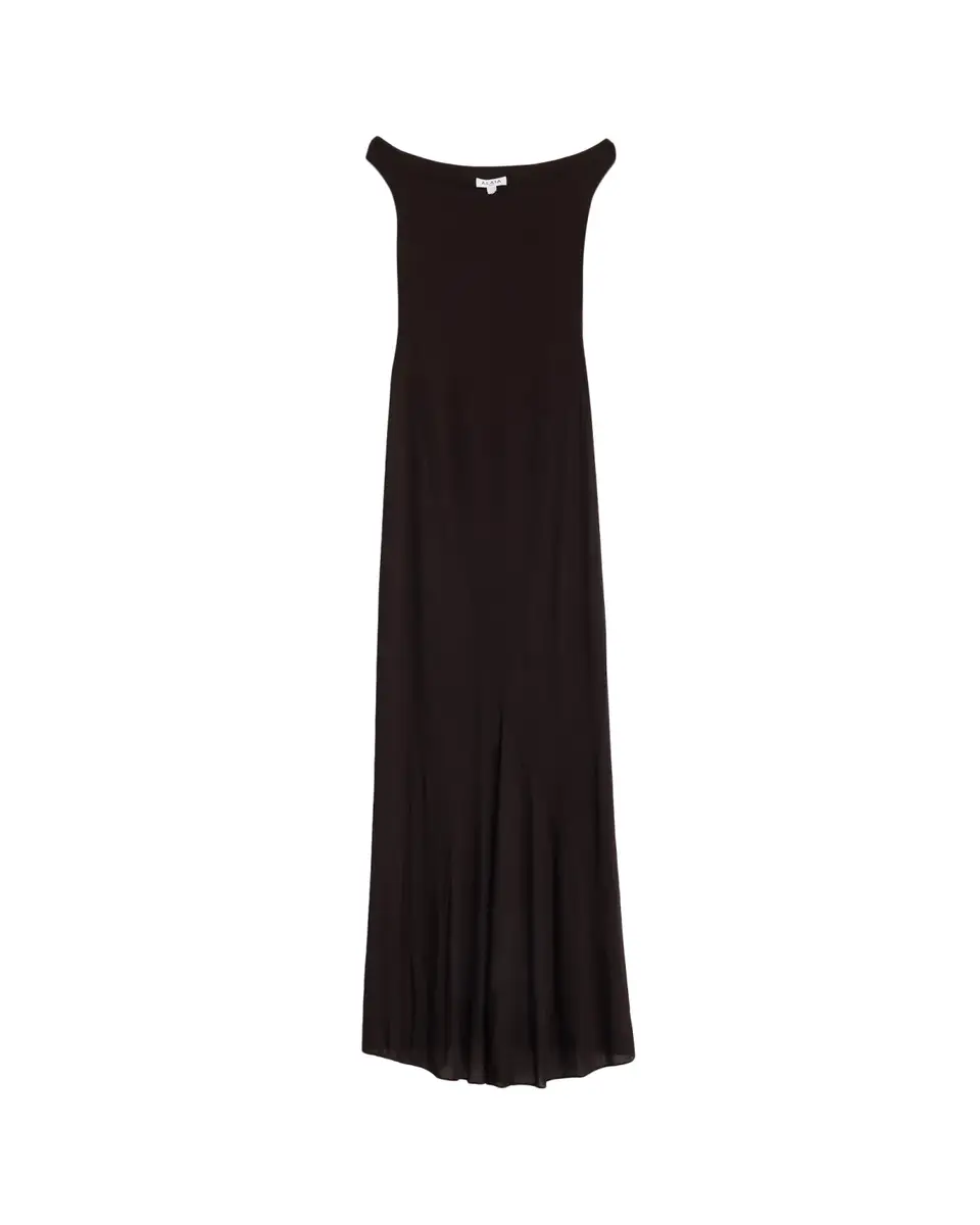 Alaïa Off-Shoulder Maxi Dress | Thumbnail 2 Alaïa Off-Shoulder Maxi Dress | Thumbnail 2