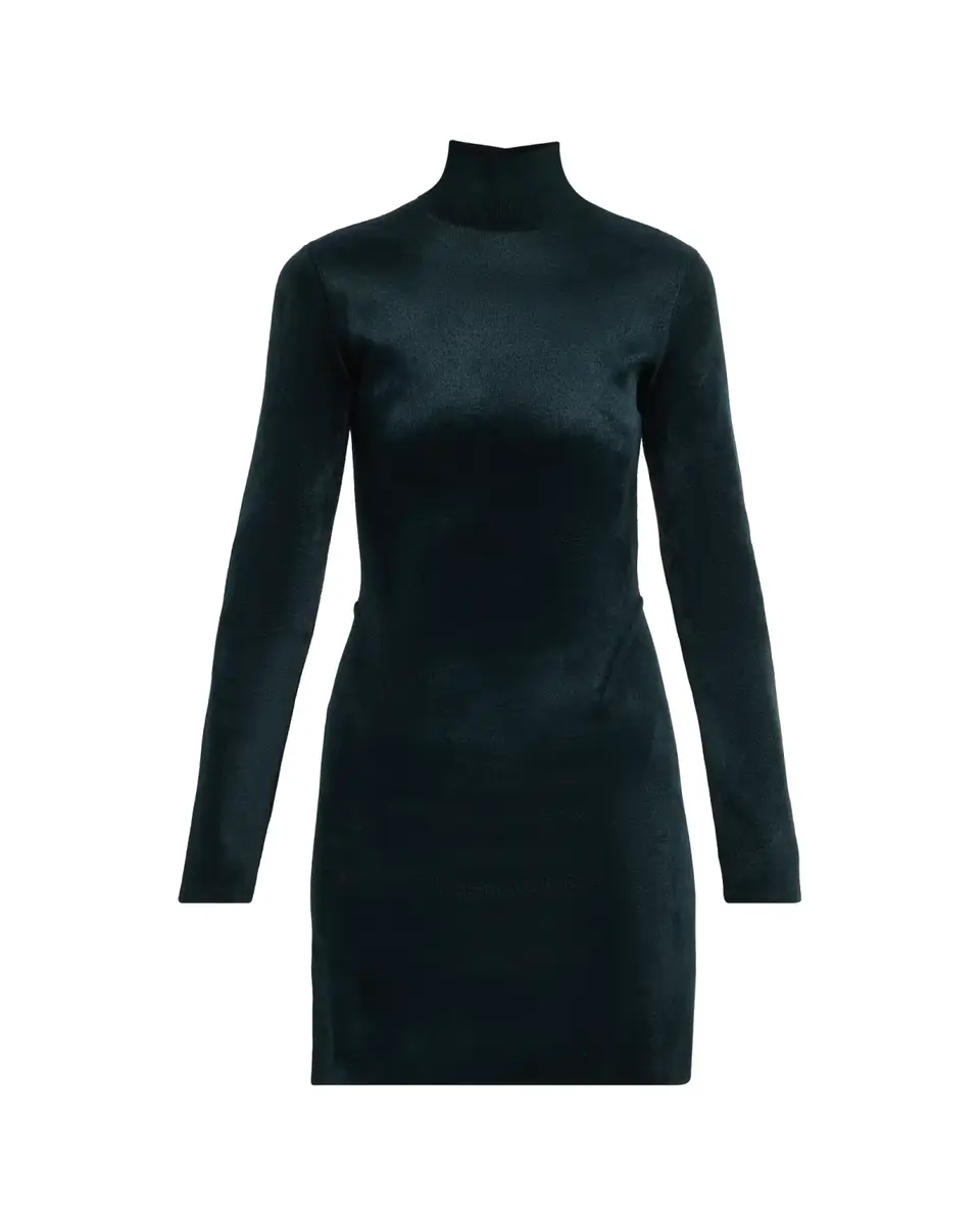 Alaïa Chenille Long-Sleeve Mini Dress | Thumbnail 2 Alaïa Chenille Long-Sleeve Mini Dress | Thumbnail 2