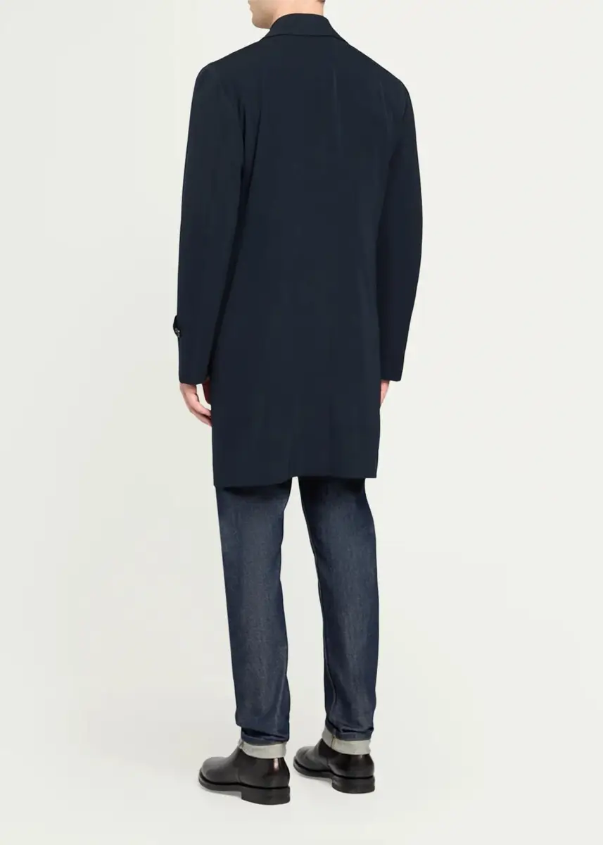 Cesare Attolini Men's Wool Sartorial Coat | Thumbnail 3