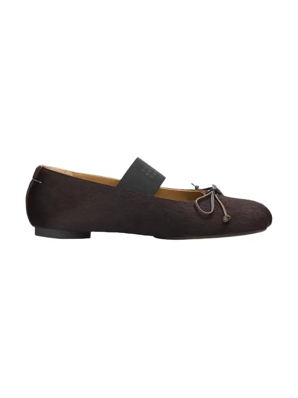 Anatomic Calf Hair Mary Jane Ballerina Flats
