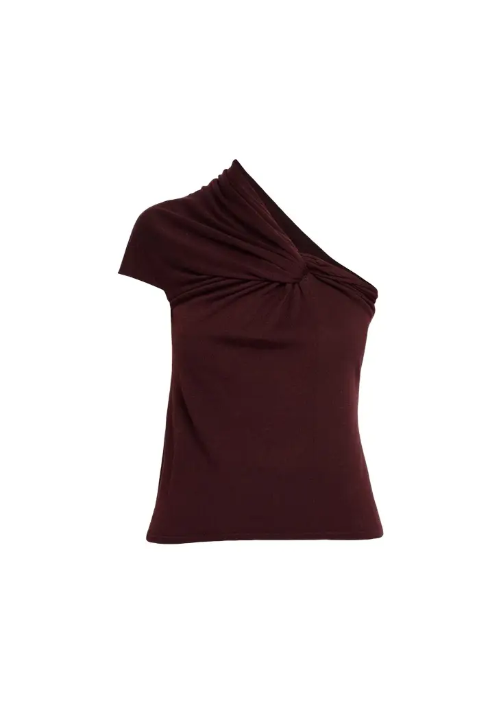 A.L.C. Kaylee Asymmetric Wool Top