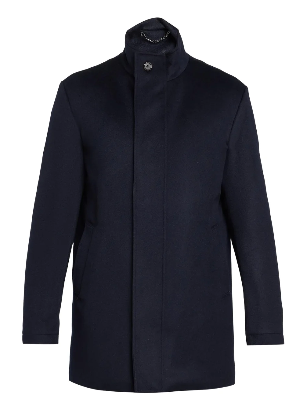 Cesare Attolini Men's Cashmere Stand-Collar Car Coat