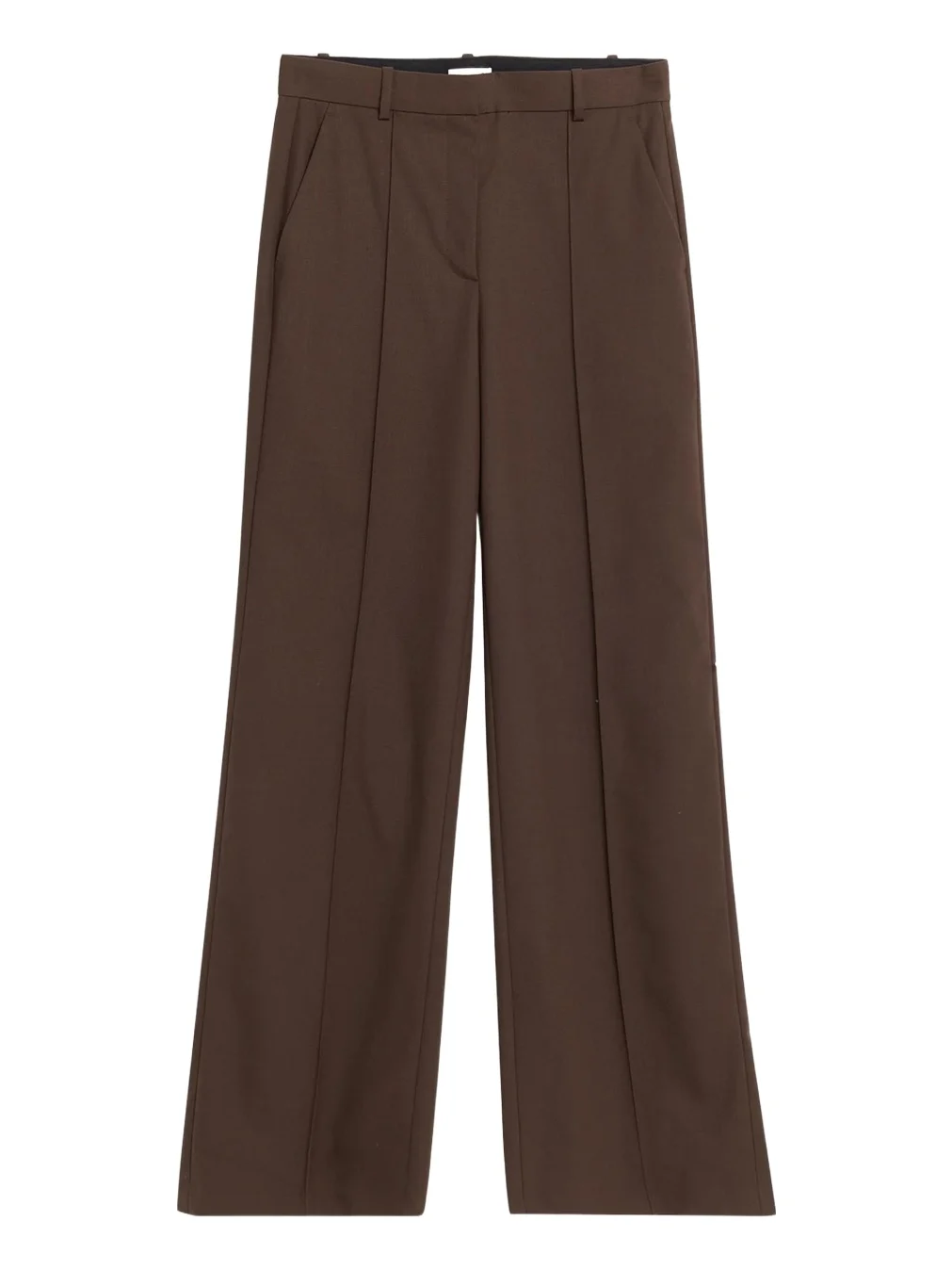 A.L.C. Reid Pintucked Wool-Blend Pants