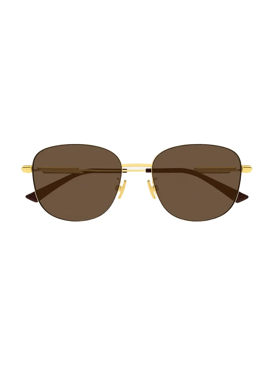 Bottega Veneta Ribbon 56MM Round Sunglasses