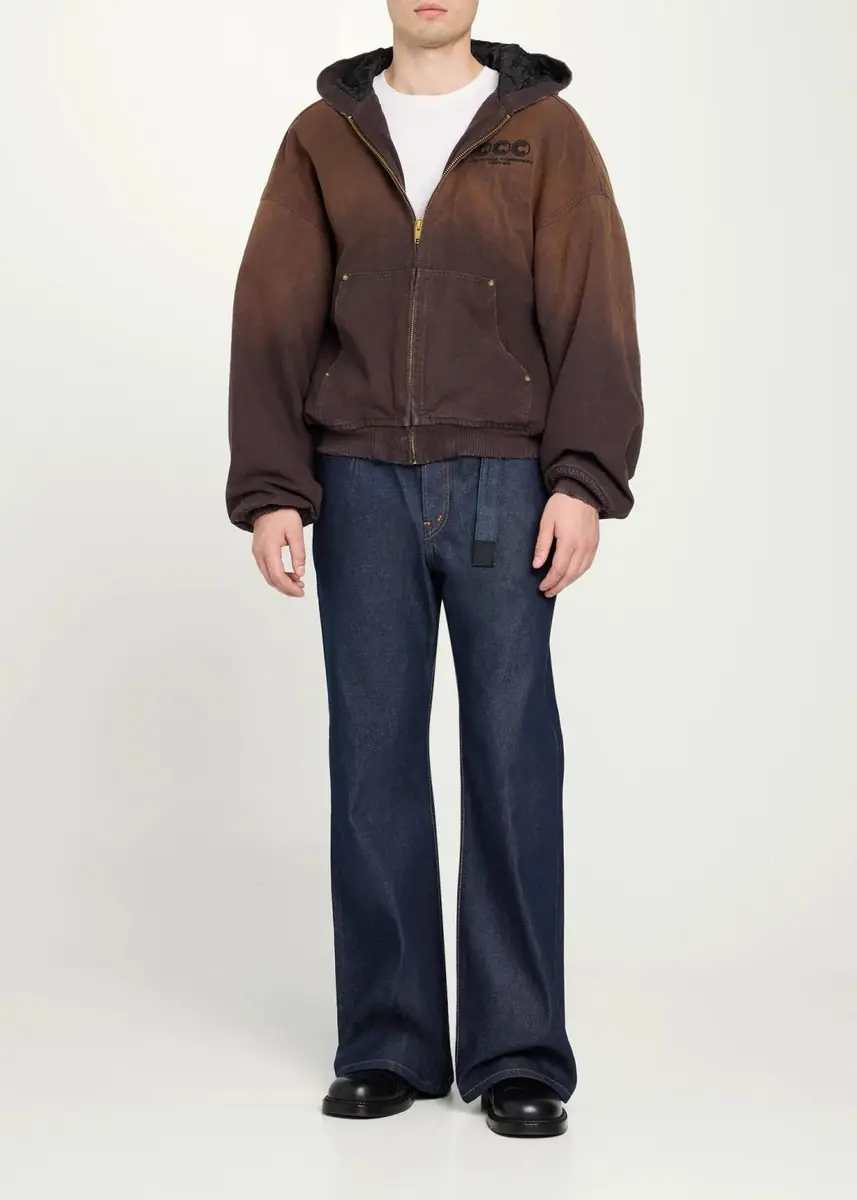 Sacai Levi's x Unisex Oversized Wide-Leg Belted Jeans | Thumbnail 2