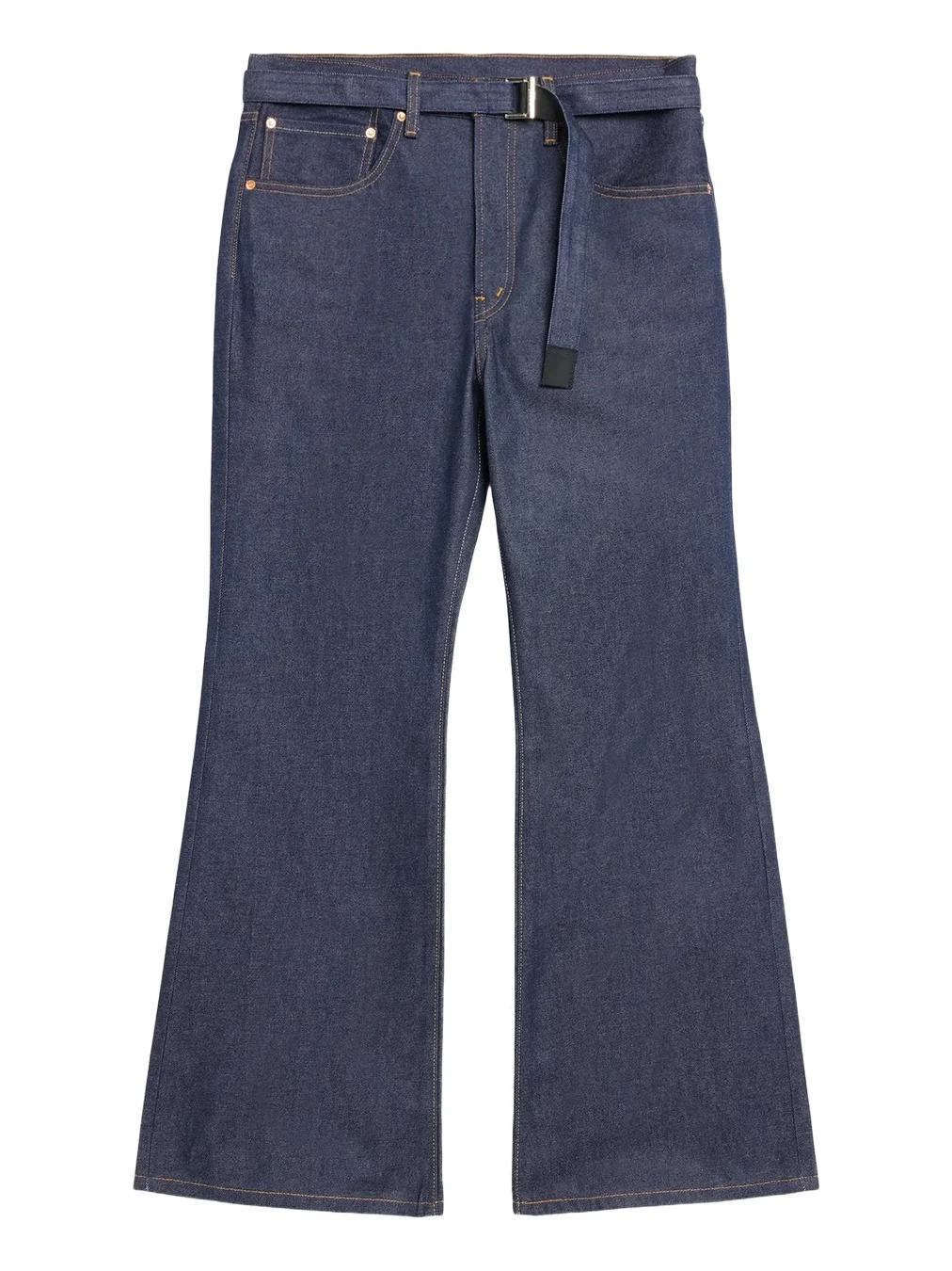 Sacai Levi's x Unisex Oversized Wide-Leg Belted Jeans