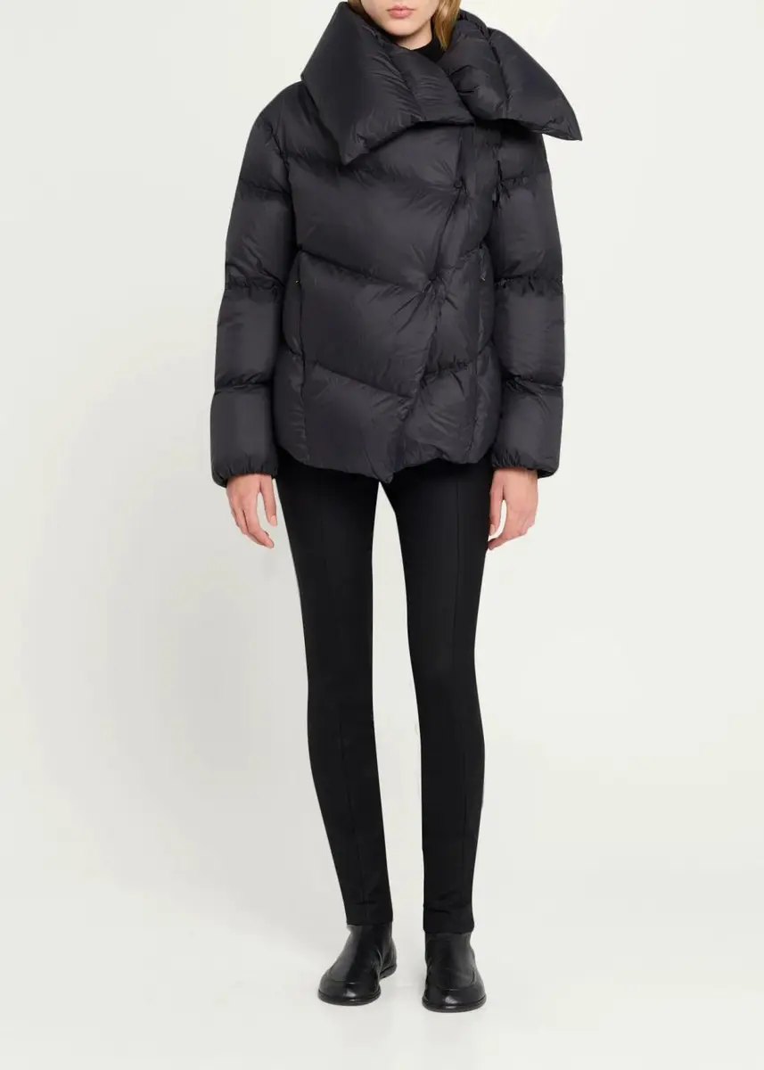Theory Asymmetric Duvet Puffer Jacket | Thumbnail 2 Theory Asymmetric Duvet Puffer Jacket | Thumbnail 2