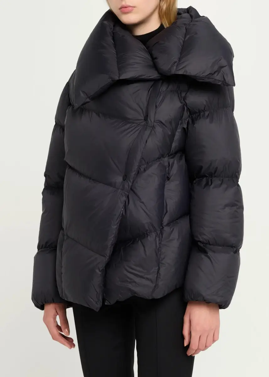 Theory Asymmetric Duvet Puffer Jacket | Thumbnail 4 Theory Asymmetric Duvet Puffer Jacket | Thumbnail 4