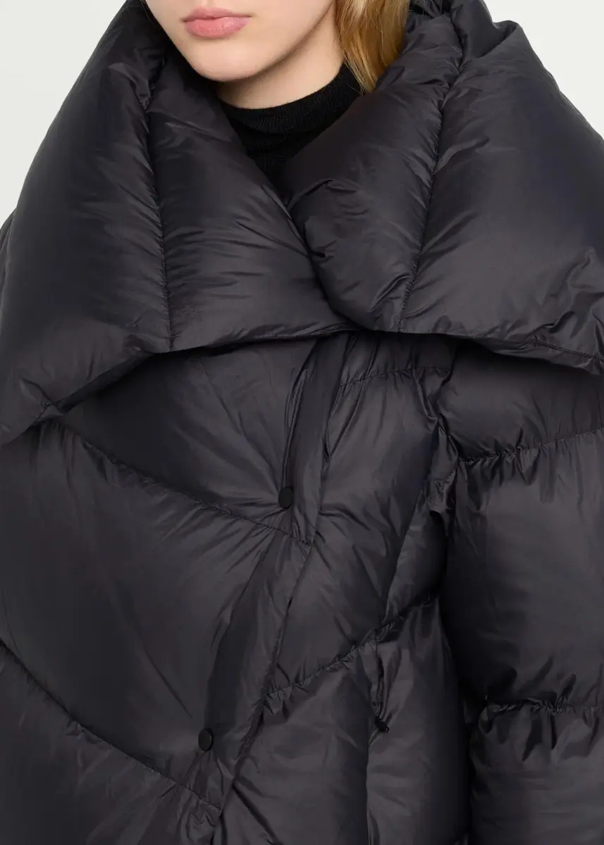 Theory Asymmetric Duvet Puffer Jacket | Thumbnail 5 Theory Asymmetric Duvet Puffer Jacket | Thumbnail 5