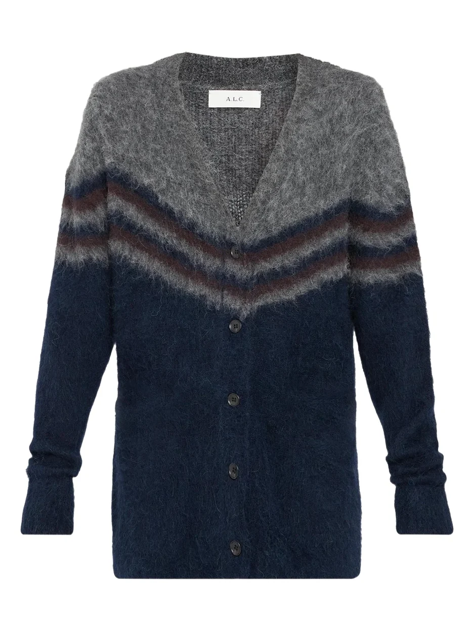 Suzanne Brushed Alpaca Cardigan