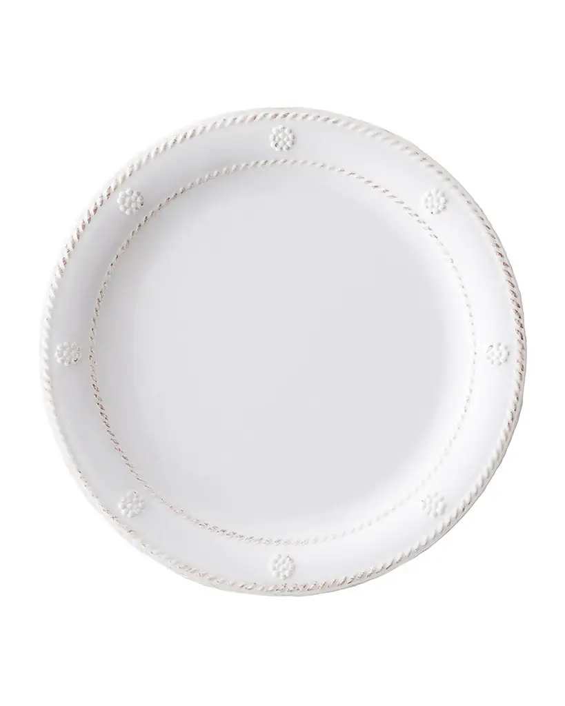 Juliska Berry & Thread Melamine Dessert/Salad Plate - Whitewash