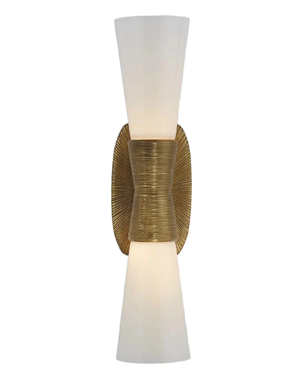 Visual Comfort Signature Utopia Small Double Bath Sconce By Kelly Wearstler