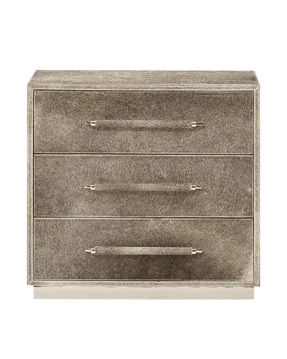 Bernhardt Interiors Parkin Hairhide Night Stand | Thumbnail 2 Bernhardt Interiors Parkin Hairhide Night Stand | Thumbnail 2