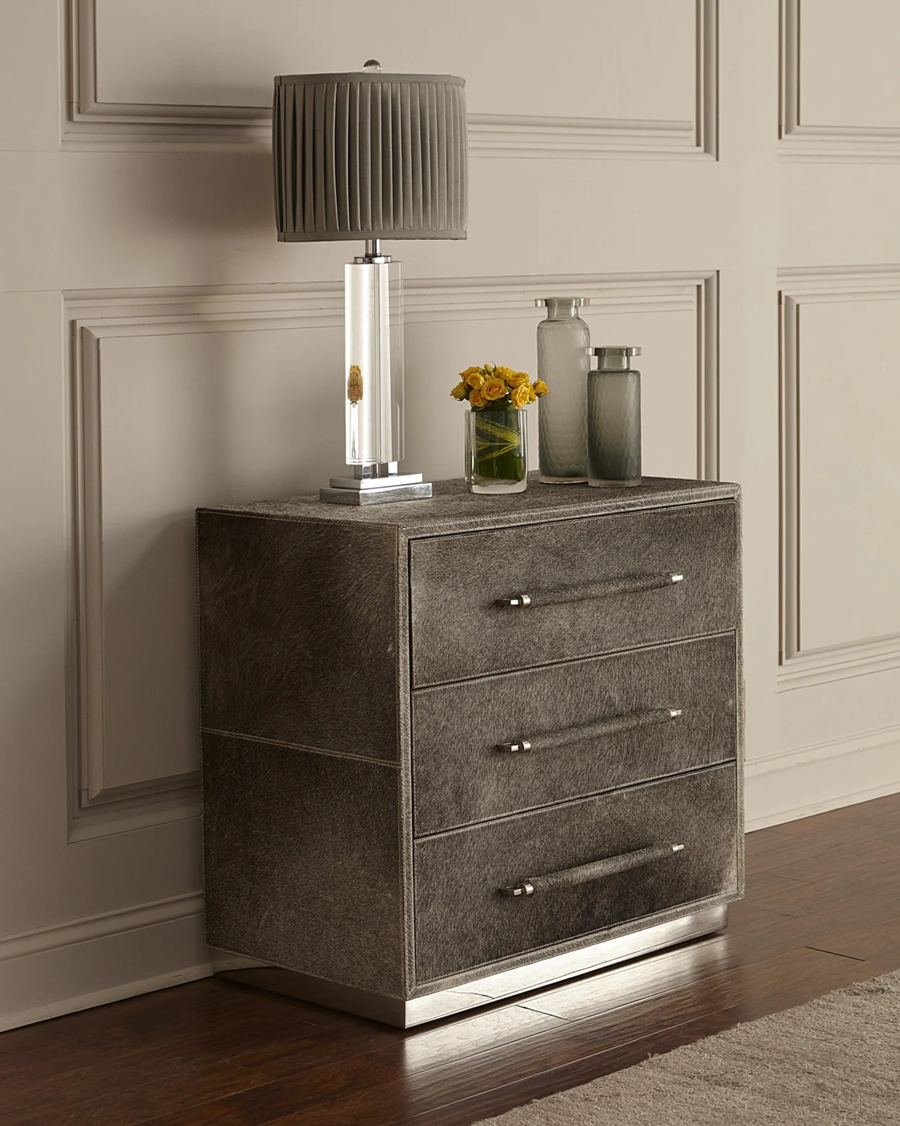 Bernhardt Interiors Parkin Hairhide Night Stand