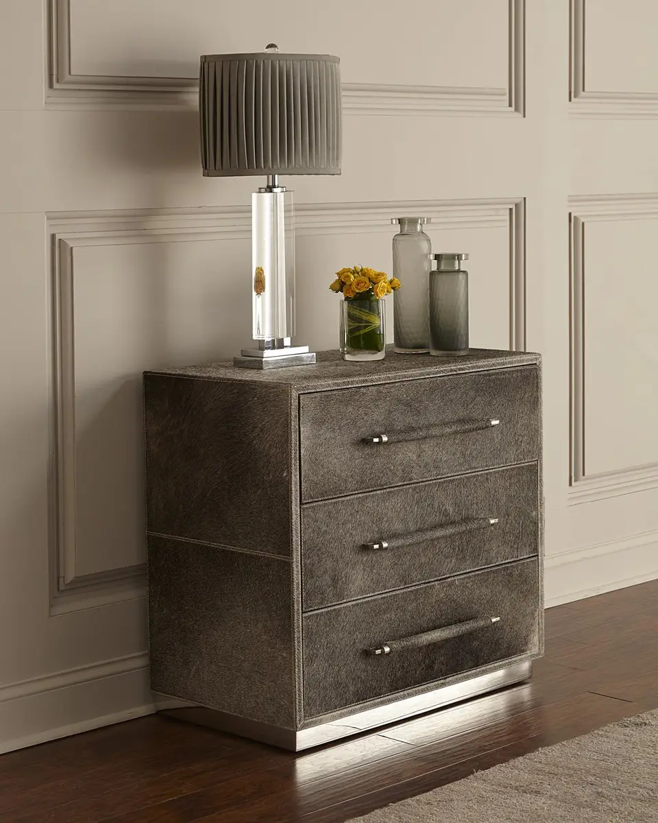 Bernhardt Interiors Parkin Hairhide Night Stand
