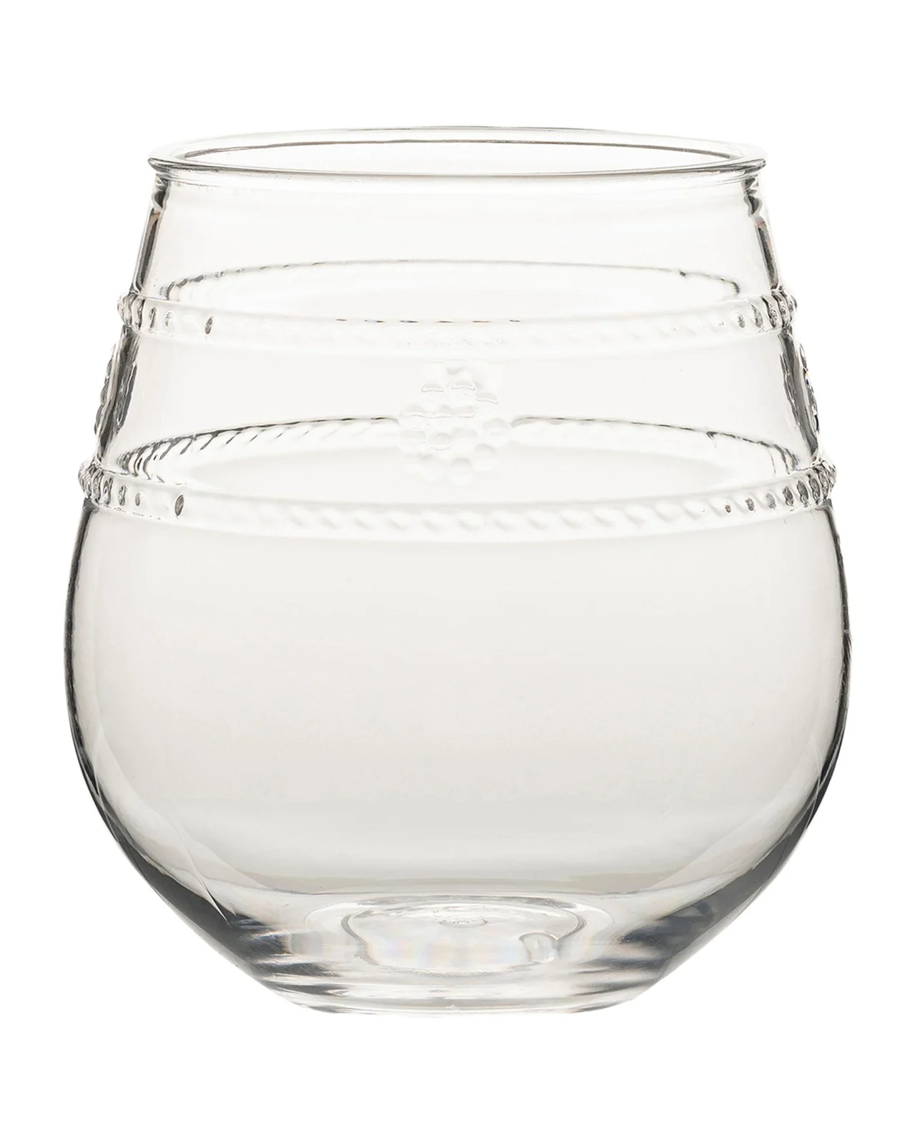 Juliska Isabella Acrylic Stemless Wine Glass