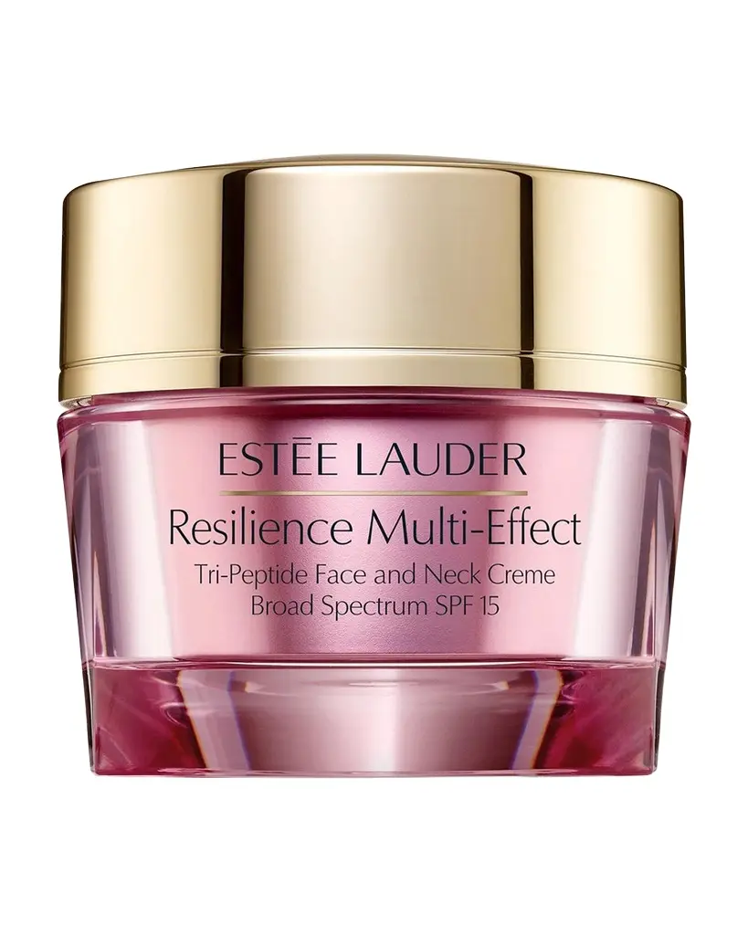 Estée Lauder Resilience Multi-Effect Tri-Peptide Face & Neck Cream Moisturizer SPF 15 for Normal/Combination Skin