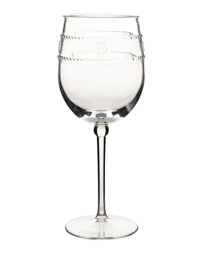 Juliska Isabella Acrylic Wine Glass