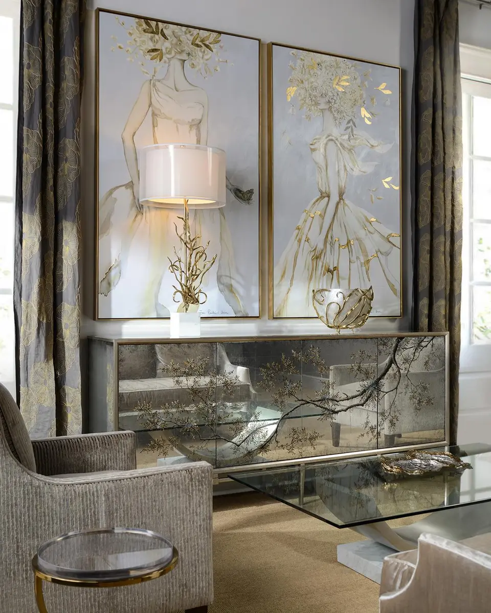John-Richard Collection "Golden Femme I" Wall Art by Zana Ranđelović | Thumbnail 3 John-Richard Collection "Golden Femme I" Wall Art by Zana Ranđelović | Thumbnail 3
